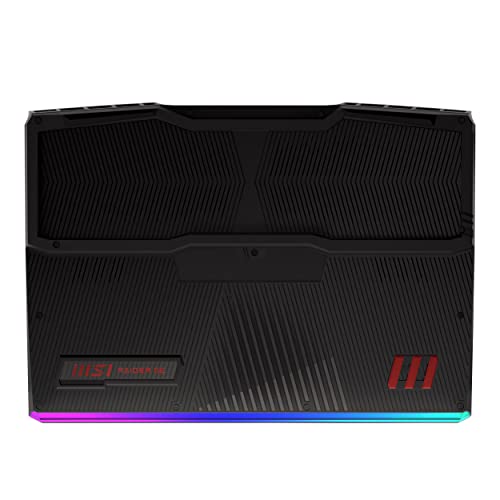 MSI Raider GE77Hx 17.3" QHD 240Hz Gaming Laptop: Intel Core i7-12800HX RTX 3070 Ti 16GB DDR5 1TB NVMe SSD, Thunderbolt 4, USB-Type C, Cooler Boost 5, Win11 Pro: Dark Grey 12UHS-004, Blue