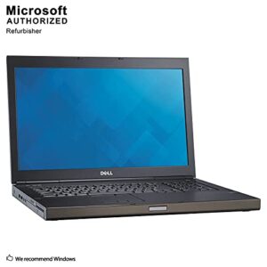 Dell Precision M6800 17.3in Laptop Business Notebook (Intel Core i7-4810MQ, 16GB Ram, 500GB HDD, 2GB Integrated Graphics Card, HDMI, DVD-ROM, WiFi, Express Card) Win 10 (Renewed)