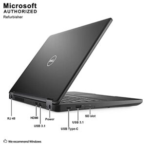 Dell Latitude 5480 | 14 inch Business Laptop | Intel i5-6300U | 8GB DDR4 | 256GB SSD | Backlit Keyboard | Win 10 Pro (Renewed)