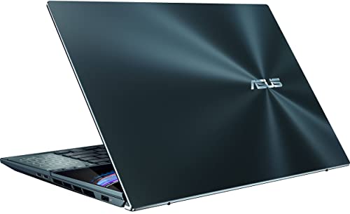 ASUS Zenbook Pro Duo 15 OLED Home & Business Laptop (Intel i9-12900H 14-Core, 32GB LPDDR5 4800MHz RAM, 1TB SSD, GeForce RTX 3060, 15.6" 60Hz Touch 4K Ultra HD (3840x2160), Win 11 Pro) (Renewed)