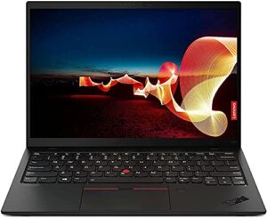 latest lenovo thinkpad x1 nano ultra-slim laptop, intel i7-1160g7, 13.0″ 2k (2160 x 1350) ips, anti-glare, 450 nits, 16 gb ram, 512 gb ssd, weigh 1.99 lbs, 3 year premier warranty, win 11 pro – black