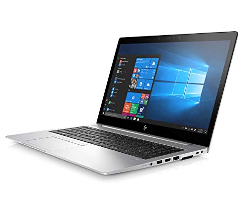 HP 15.6" EliteBook 850 G5 Notebook, Intel Core i5-8350U, 8GB RAM, 256GB SSD, Fingerprint, Windows 10 Pro, Silver (Renewed)