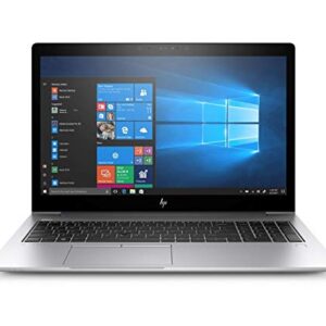 HP 15.6" EliteBook 850 G5 Notebook, Intel Core i5-8350U, 8GB RAM, 256GB SSD, Fingerprint, Windows 10 Pro, Silver (Renewed)