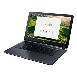 2018 Acer CB3-532 15.6" HD Chromebook with 3x Faster WiFi, Intel Dual-Core Celeron N3060 up to 2.48GHz, 2GB RAM, 16GB SSD, HDMI, USB 3.0, Webcam, 12-Hours Battery, Chrome OS