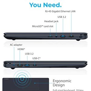 DYNABOOK Satellite Pro C50-J15250 Laptop, 11th Gen Intel Core i7-1165G7, Windows 11 Pro, 16 GB RAM, 512 GB SSD, 15.6" FHD Display, Intel UHD Graphics, Thin & Light, Full-Size Keyboard (PYS43U-00F00)