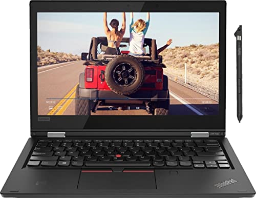 Lenovo ThinkPad L380 Yoga 2-in-1 Laptop, 13.3" FHD Touchscreen, Intel Core i5-8250U, 16GB RAM, 256GB SSD, Fingerprint Reader, Backlit Keyboard, Stylus Pen, Windows 10 Pro (Renewed)