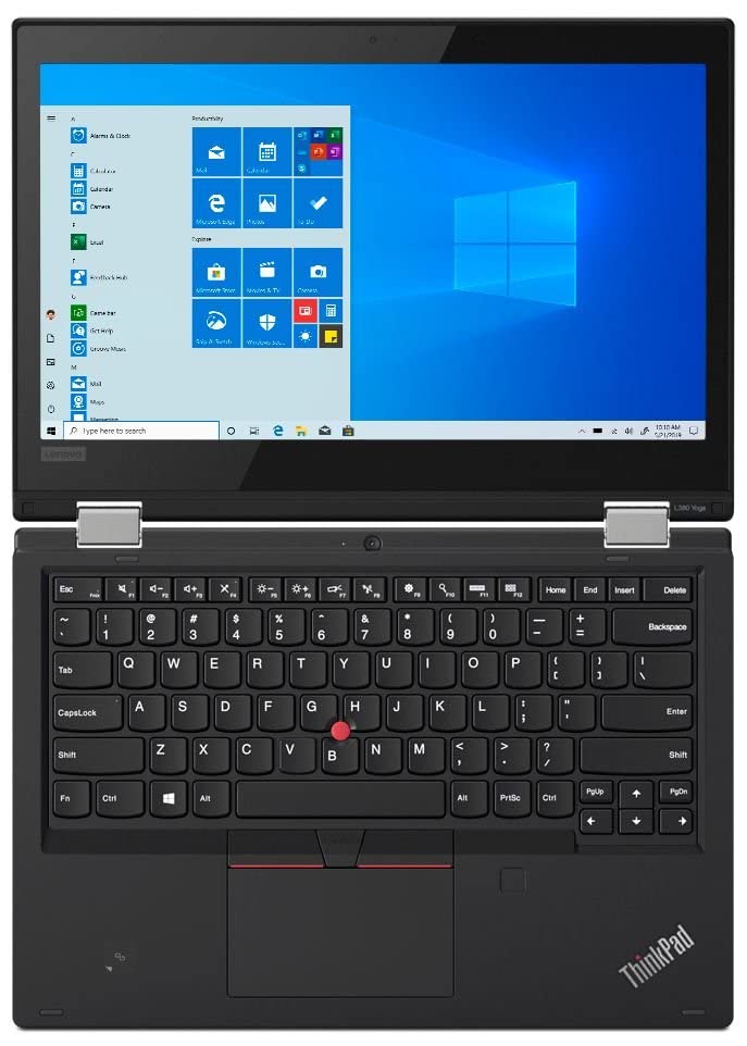 Lenovo ThinkPad L380 Yoga 2-in-1 Laptop, 13.3" FHD Touchscreen, Intel Core i5-8250U, 16GB RAM, 256GB SSD, Fingerprint Reader, Backlit Keyboard, Stylus Pen, Windows 10 Pro (Renewed)