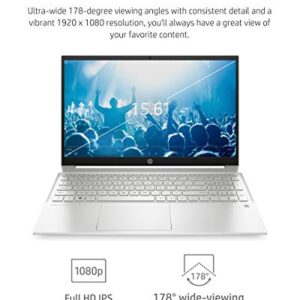 HP Pavilion 15 Laptop, 11th Gen Intel Core i7-1165G7 Processor, 16 GB RAM, 512 GB SSD Storage, Full HD IPS micro-edge Display, Windows 10 Pro, Compact Design, Long Battery Life (15-eg0021nr, 2020)