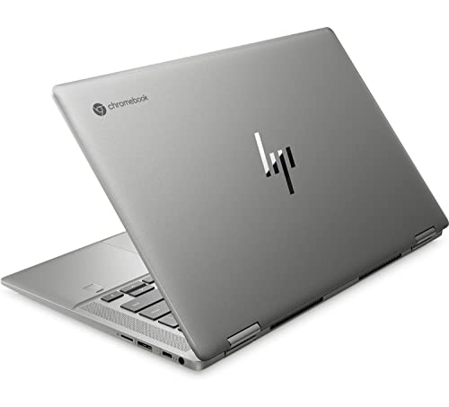 HP Chromebook x360 14c-cc0013dx 14" Full HD (1920 x 1080) IPS Touchscreen, Intel Core i3-1115G4, Intel UHD Graphics, 8 GB DDR4 RAM, 128 GB SSD Storage, Wifi and BT, Chrome OS, Mineral silver (Renewed)