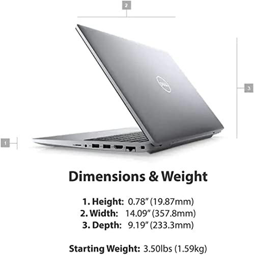 Dell Latitude 5520 Business Laptop, 15.6" FHD Display, Intel Core i5-1135G7 vPRO, 16GB RAM, 512GB SSD, IR Camera, HDMI, Backlit Keyboard, Wi-Fi 6, RJ-45, Thunderbolt 4, Windows 11 Pro