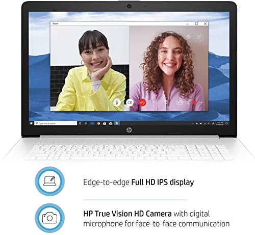 2022 Flagship HP 17.3-inch IPS FHD Laptop Computer, Intel Core i5-1135G7, Quad Core up to 4.2 GHz, Iris Xe Graphics, 16GB RAM, 512GB PCIe SSD,Backlit Keyboard, WiFi 5, Webcam, Windows 11+BundledCables