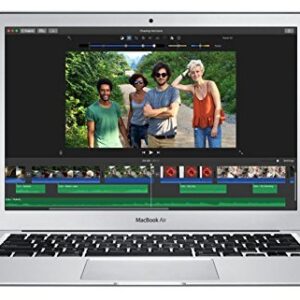 2017 Apple MacBook Air with 1.8GHz Core i5 (8GB RAM, 256GB SSD, 13in, MQD42LL/A)- Silver (Renewed)