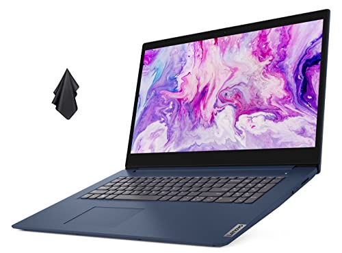 2022 Newest Lenovo IdeaPad 3i Laptop, 17.3" HD+ Display, 11th Gen Intel Core i5-1135G7, Intel Iris Xe Graphics, 20GB RAM, 512GB PCIe SSD, WiFi, Webcam, Fingerprint Reader, Windows 11 Home, Blue