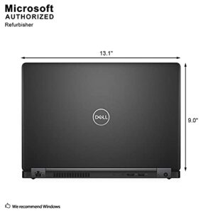 Dell Latitude 5490 / Intel 1.7 GHz Core i5-8350U Quad Core CPU / 16GB RAM / 512GB SSD / 14 FHD (1920 x 1080) Display / HDMI / USB-C / Webcam / Windows 10 Pro (Renewed)