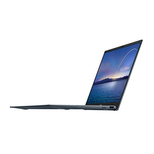 Thin & Light ASUS Zenbook 14.0" FHD IPS Laptop, AMD Ryzen 5 5500U, NVIDIA GeForce MX450, Wi-Fi 6, HD Webcam, Backlit KB, USB-C, HDMI, Windows 11 (8GB RAM | 512GB PCIe SSD)