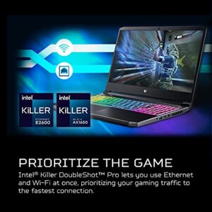 Acer Predator Helios 300 PH315-54-760S Gaming Laptop | Intel i7-11800H | NVIDIA GeForce RTX 3060 GPU | 15.6" FHD 144Hz 3ms IPS Display | 16GB DDR4 | 512GB SSD | Killer WiFi 6 | RGB Keyboard