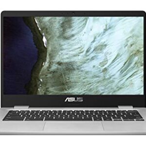 ASUS Chromebook C423NA, 14" HD Nano-Edge Display, Intel Processor N3350, 4GB DDR4, 64GB eMMC, Chrome OS