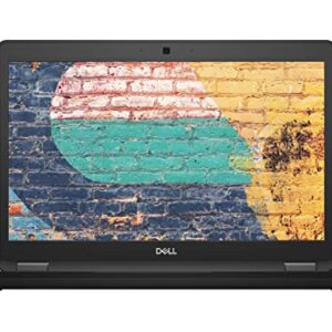 Dell Latitude 5490 14" Laptop, Intel Core i5 8350U 1.7Ghz, 16GB DDR4, 256GB NVMe PCIe M.2 SSD, USB Type-C, HDMI, Webcam, Windows 10 Pro (Renewed)