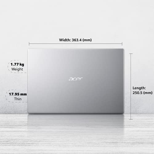 Acer 2023 Newest Aspire 5 Slim Essential Laptop, 15.6" Full HD IPS Display, 20GB RAM, 1TB SSD, Intel Dual-Core i3 Processor Up to 4.1 GHz, HDMI, Windows 11 S