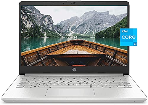 Newest HP 14" HD Touch-Screen Laptop, 11th Gen Intel Core i3-1115G4 3.0H (Beats i5-1035G1), 8GB RAM, 256GB SSD, WiFi 5, Webcam, Windows 10, EROSEFLAMINGO Accessories