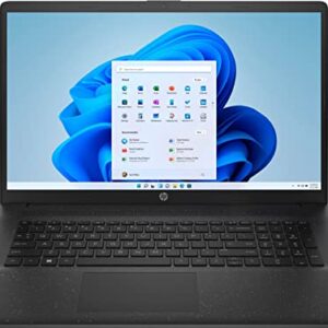 HP 17-cn2047nr Home & Business Laptop (Intel i7-1255U 10-Core, 32GB RAM, 256GB PCIe SSD, Intel Iris Xe, 17.3" 60Hz Full HD (1920x1080), Win 11 Home) with MS 365 Personal , Dockztorm Hub