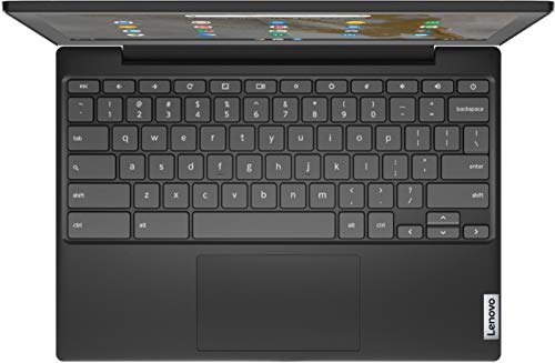 Lenovo Chromebook 11" HD Laptop, AMD A-Series A6 Processor, AMD Radeon Graphics, 4GB DDR4 Memory, 64GB Storage (32GB eMMC+MTC 32GB Flash Memory), Long-Lasting Battery, Chrome OS, Onyx Black