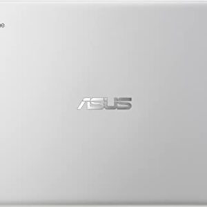 ASUS 2023 Newest Chromebook 14 Inch Thin Light Student Laptop, Intel Core M3-8100Y(Up to 3.4GHz), 8GB RAM, 192GB Storage, Backlit Keyboard, WiFi6, Webcam, Zoom Meeting, Chrome OS, Silver…