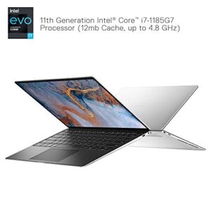 Dell XPS 13 (9310), 13.4- inch FHD+ Touch Laptop - Intel Core i7-1185G7, 16GB 4267MHz LPDDR4x RAM, 512GB SSD, Iris Xe Graphics, Windows 10 Pro - Platinum Silver with Black Palmrest