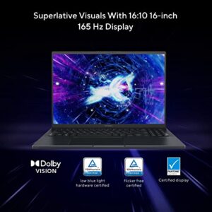 ASUS Zenbook Pro 16 Laptop 16" 165Hz Refresh Rate Display, Intel i7-12650H CPU, DialPad, NVidia GeForce RTX 3070 Ti Graphics, 32GB RAM, 1TB SSD, Windows 11 Home, Tech Black, UX6601ZW-DB76