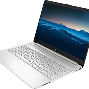 HP 15 Notebook, 15.6" HD Screen Laptop, Intel Core i3-1115G4, 16GB DDR4 RAM, 1TB SSD, Webcam, HDMI, Wi-Fi, Windows 11 Home, Natural Silver