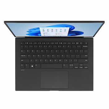 LG Gram 14" IPS LCD WUXGA (1920 x 1200) Intel Evo Platform Laptop | 12thGen Intel Core i7-1260P | Backlit Keyboard | Fingerprint Reader | Windows 11 (Black, 16GB RAM | 1TB SSD)