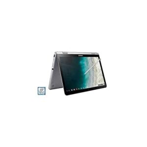 Samsung - Plus 2-in-1 12.2" Touch-Screen Chromebook - Intel Celeron - 4GB Memory - 32GB eMMC Flash Memory - Stealth Silver