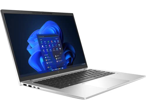 HP Latest Elitebook 845 G9 Laptop | 14" WUXGA IPS Display | Intel 10-Core i7-1255U | Iris Xe Graphics | 64GB DDR5 2TB NVMe SSD | WiFi 6E | Thunderbolt 4 | Backlit KB | Fingerprint | Windows 11 Pro