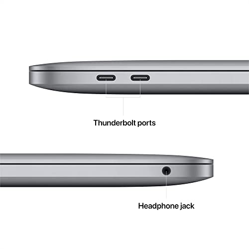 2022 Apple MacBook Pro Laptop with M2 chip (13-inch, 8GB RAM, 256GB SSD) Space Gray (Renewed)