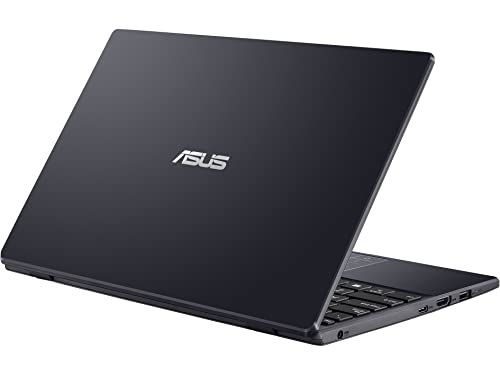 ASUS 2022 11.6" HD Laptop, Intel Celeron N4020 Processor, 4GB RAM, 64GB eMMC Flash Memory, Intel HD Graphics, HD Webcam, Star Black, Windows 11 S, 32GB SnowBell USB Card