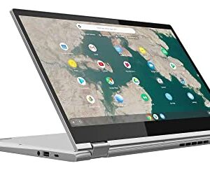 Lenovo Chromebook C340 2-in-1 Convertible Laptop in Silver Intel Processor up to 3.6Ghz 4GB DDR4 32GB eMMC 11.6in IPS Touchscreen BT Webcam (Renewed)