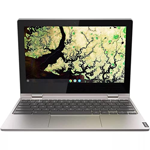 Lenovo Chromebook C340 2-in-1 Convertible Laptop in Silver Intel Processor up to 3.6Ghz 4GB DDR4 32GB eMMC 11.6in IPS Touchscreen BT Webcam (Renewed)