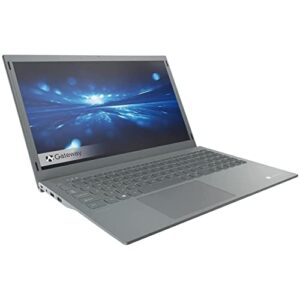 gateway 15.6″ fhd ultra slim laptop, quad-core pentium silver n5030 up to 3.1ghz, 4gb ram, 128gb emmc, wifi, bluetooth, charcoal (renewed)