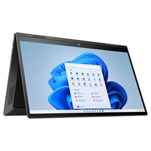 hp 2022 envy x360 2-in-1 touch screen laptop, 15.6″ fhd ips display, amd 6-core ryzen 5 5625u (beat i7-1265u), 8gb ddr4 ram, 256gb pcie ssd, usb-c, hdmi, wifi 6, sd card reader, backlit kb, win 11