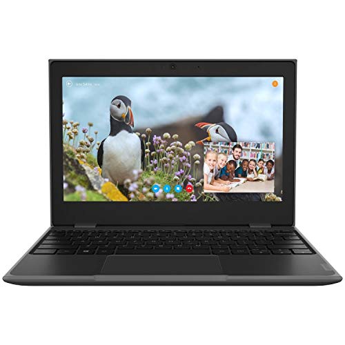 Lenovo 100e Windows 2nd Gen 81M80035US 11.6" Netbook - HD - 1366 x 768 - Intel Celeron N4020 Dual-core (2 Core) 1.10 GHz - 4 GB RAM - 64 GB Flash Memory - Gray