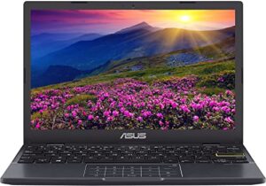 asus 2022 newest vivobook go laptop, 11.6 inch hd ultra-thin display, intel dual core, 4gb ram, 64gb emmc, wi-fi, bluetooth, windows 11 home in s mode, bundle with jawfoal