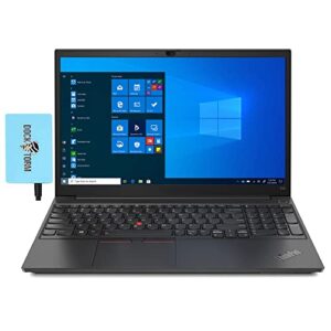 lenovo thinkpad e15 g2 15.6″ fhd ips business laptop (intel i7-1255u 4-core, 24gb ram, 1tb pcie ssd, intel iris xe, wifi 6, bluetooth 5.2, hd webcam, win10p) w/hub
