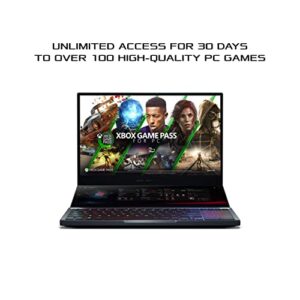 ASUS ROG Zephyrus Duo Gaming Laptop 15.6 UHD 4K Gsync + Secondary Display Core i9-10980HK, NVIDIA GeForce RTX 2080 Super, 32GB DDR4, 2TB RAID 0 Win 10 Pro GX550LXS-XS99 (Renewed)