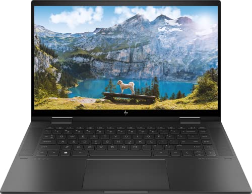 2022 Newest HP Envy x360 2-in-1 15.6'' Touch-Screen Laptop - AMD Ryzen 5 5625U, 16GB RAM, 512GB SSD, Windows 11, 3in1 Accessories Black