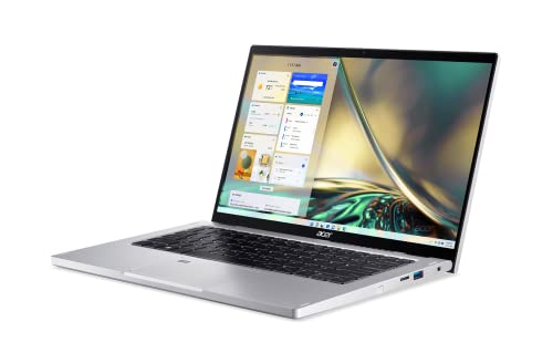 Acer Spin 3 Convertible Laptop | 14" 1920x1080 IPS Touch Display | Intel Core i7-1255U | Intel Iris Xe Graphics | 16GB LPDDR4X | 512GB PCIe Gen 4 SSD | WiFi 6 | Dockable Active Stylus | SP314-55N-76EX