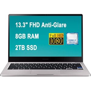 samsung flagship notebook 7 13 laptop 13.3″ fhd anti-glare display 8th gen intel quad-core i7-8565u 8gb ram 2tb ssd backlit keyboard fingerprint usb-c dolby atmos win10