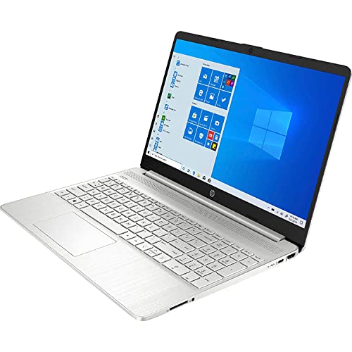 HP 2022 Newest 15 15.6" FHD Touchscreen Laptop, Intel Quad-Core i7-1165G7 up to 4.7GHz, 64GB DDR4 RAM, 2TB PCIe SSD, 802.11AC WiFi, Bluetooth, Webcam, Natural Silver, Windows 11, iPuzzl Type-C HUB