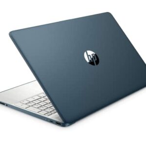 HP 2022 15.6" FHD Laptop Computer, AMD Ryzen 5-5500U Processor(Beats Intel i7-1065G7), 8GB RAM, 256GB PCIe SSD, AMD Radeon Graphics, HD Webcam, Bluetooth, Wi-fi, Win 11, Blue, 32GB USB Card