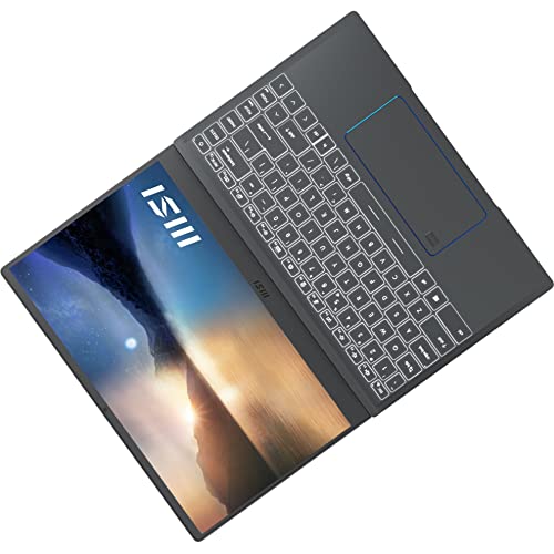 MSI Prestige 14 14" FHD Ultra Thin and Light Professional Laptop: Intel Core i7-1260P GTX 1650 16GB LPDDR4X 512GB NVMe SSD, Thunderbolt 4, MicroSD Card Reader, Win 11 Pro: Carbon Gray A12SC-007