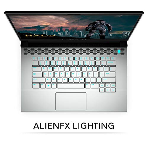 Alienware m15 R3 15.6inch FHD Gaming Laptop (Lunar Light) Intel Core i7-10750H 10th Gen, 16GB DDR4 RAM, 512GB SSD, Nvidia GeForce RTX 2060 6GB GDDR6, Windows 10 Home (AWm15-7272WHT-PUS)